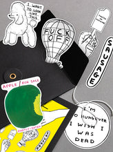 Load image into Gallery viewer, David Shrigley Stickers Set 1