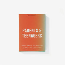 Load image into Gallery viewer, Parents & Teenagers Family Bonding Activity Cards