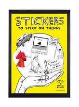 Load image into Gallery viewer, David Shrigley Stickers Set 2