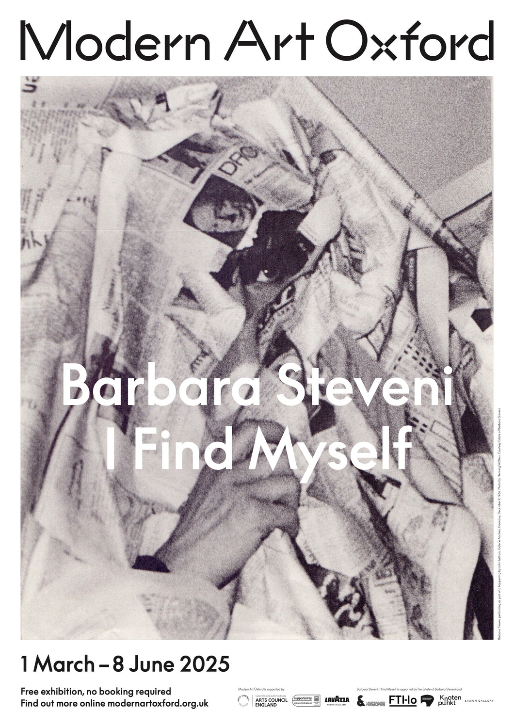 Barbara Steveni: I Find Myself A3 Poster