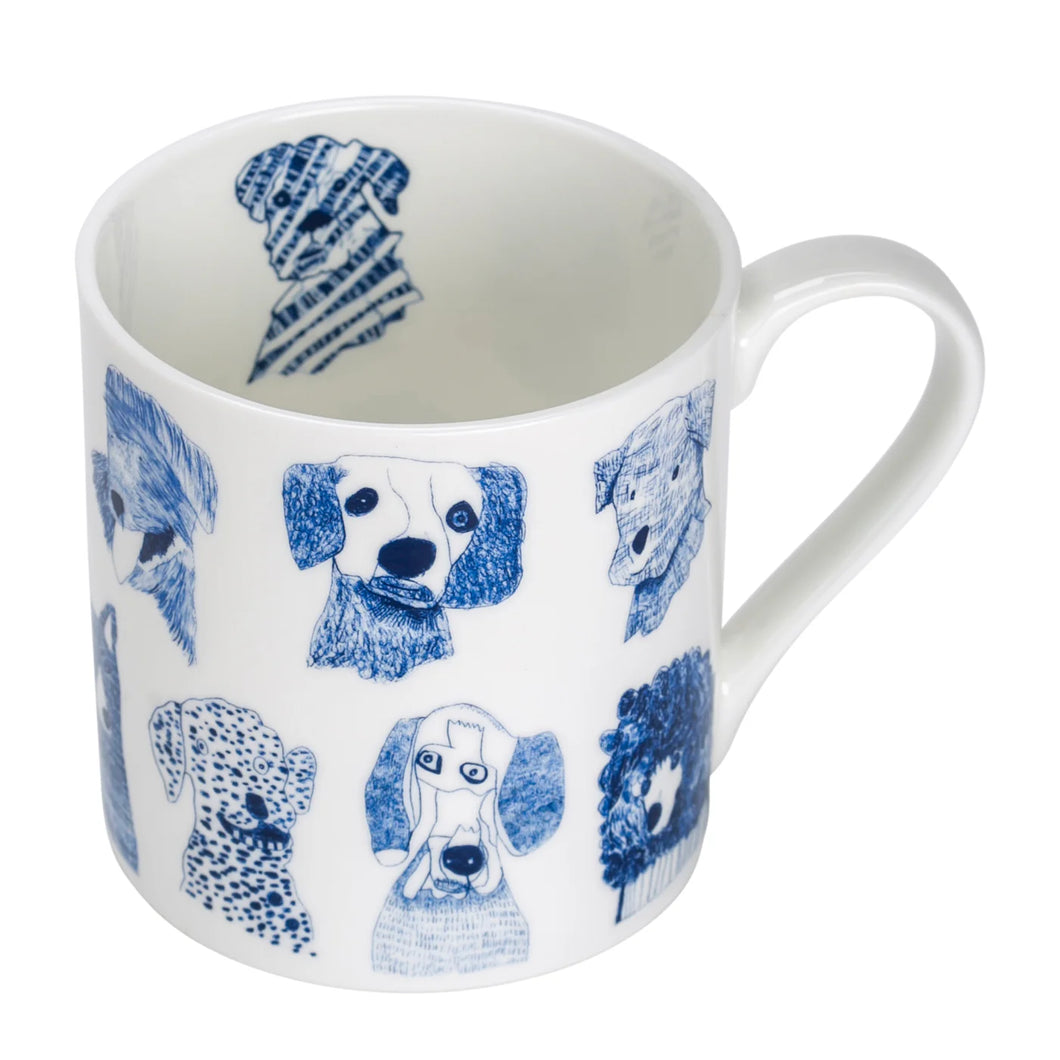 Arthouse Unlimited Mug - Blue Dogs
