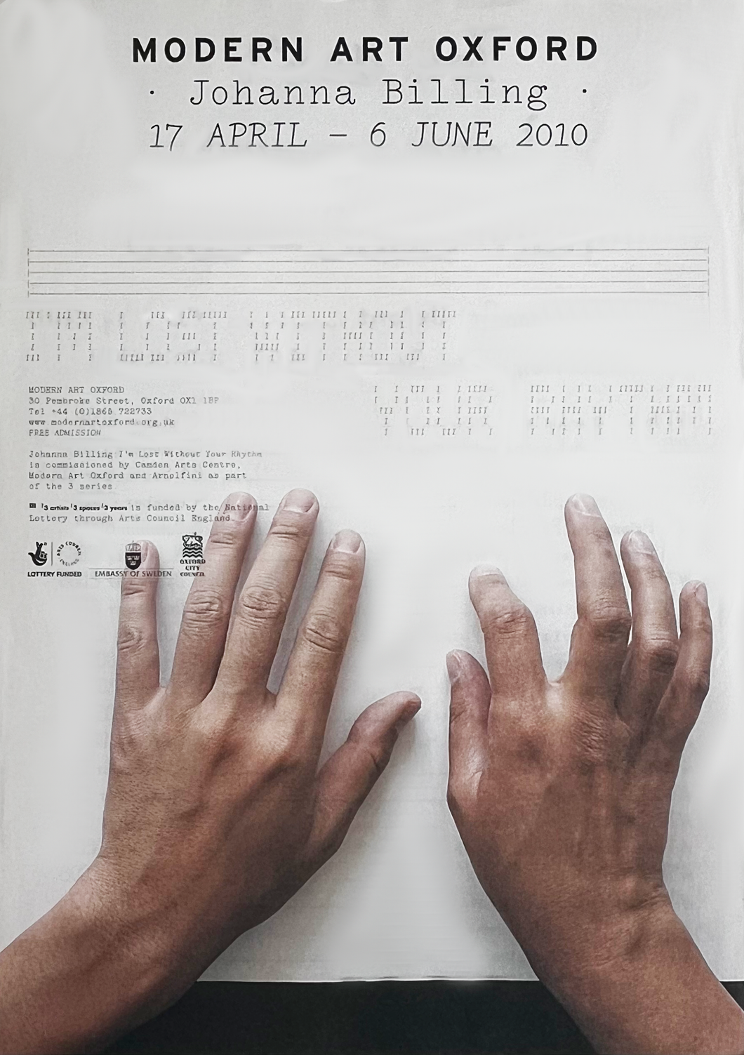 Johanna Billings: I'm Lost Without your Rhythm A3 Poster