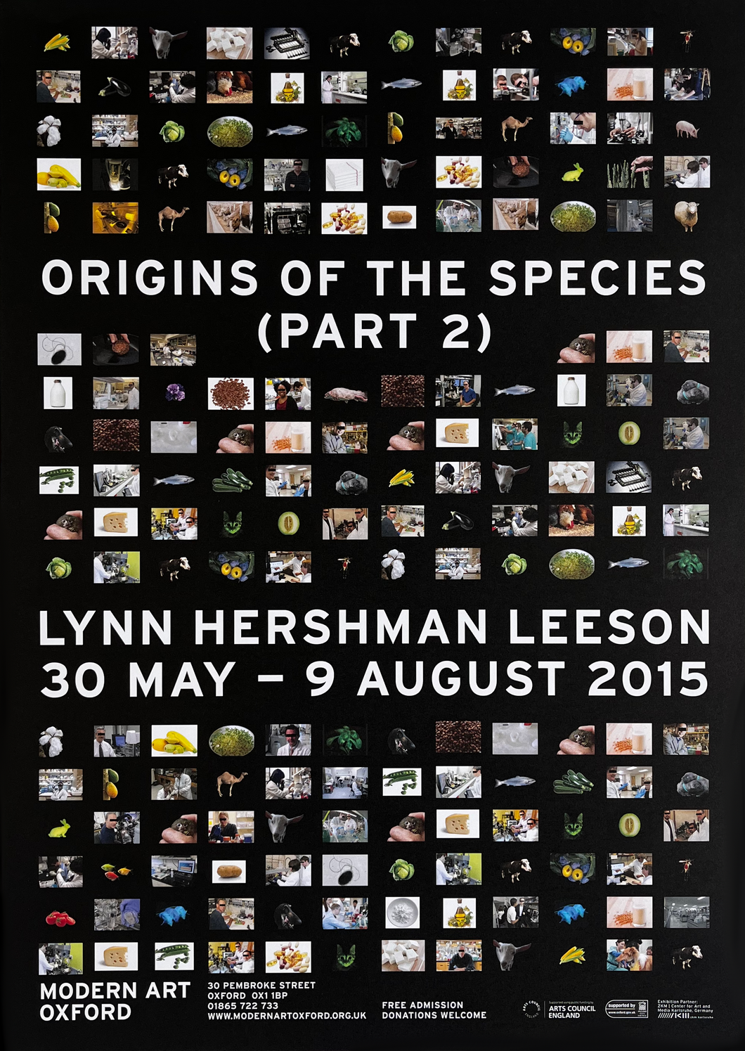 Origins of the Species (Part 2) - Lynn Hershman Leeson A3 Poster