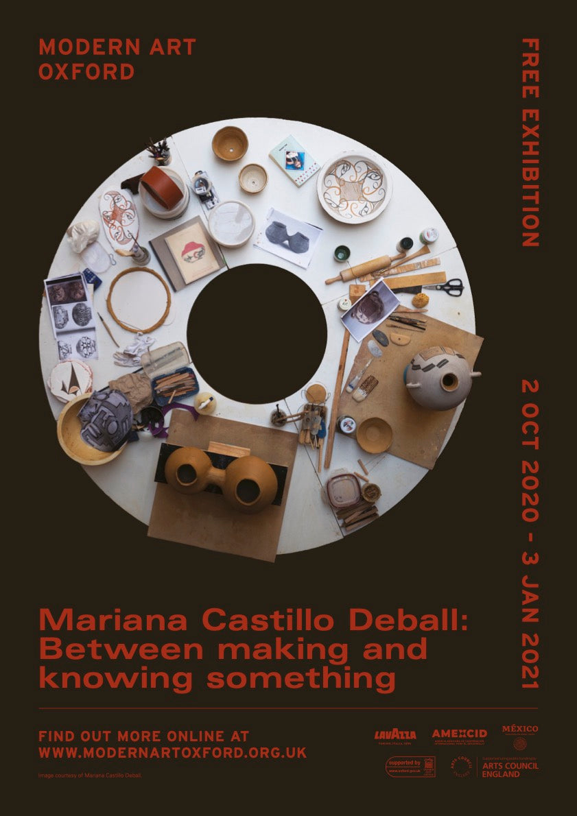 Marianna Castillo Deball: Between making and knowing something A3 Poster