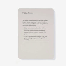 Load image into Gallery viewer, Inspiration Creative Thinking Cards
