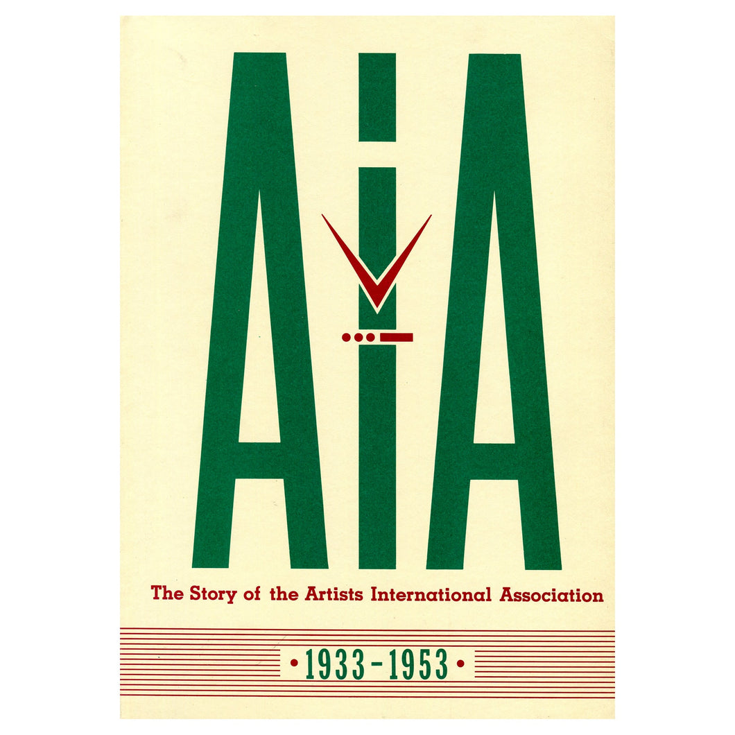 AIA: The Story of the Artists International Association 1933-1953